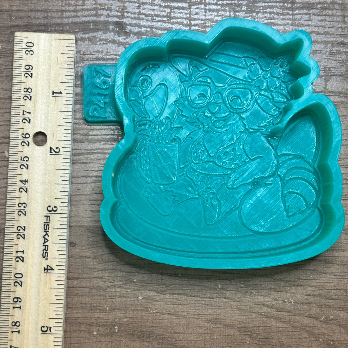 Beach Raccoon Freshie Mold Summer Vacation Car Freshie Mold Tropical Floaty Animal Silicone Mold