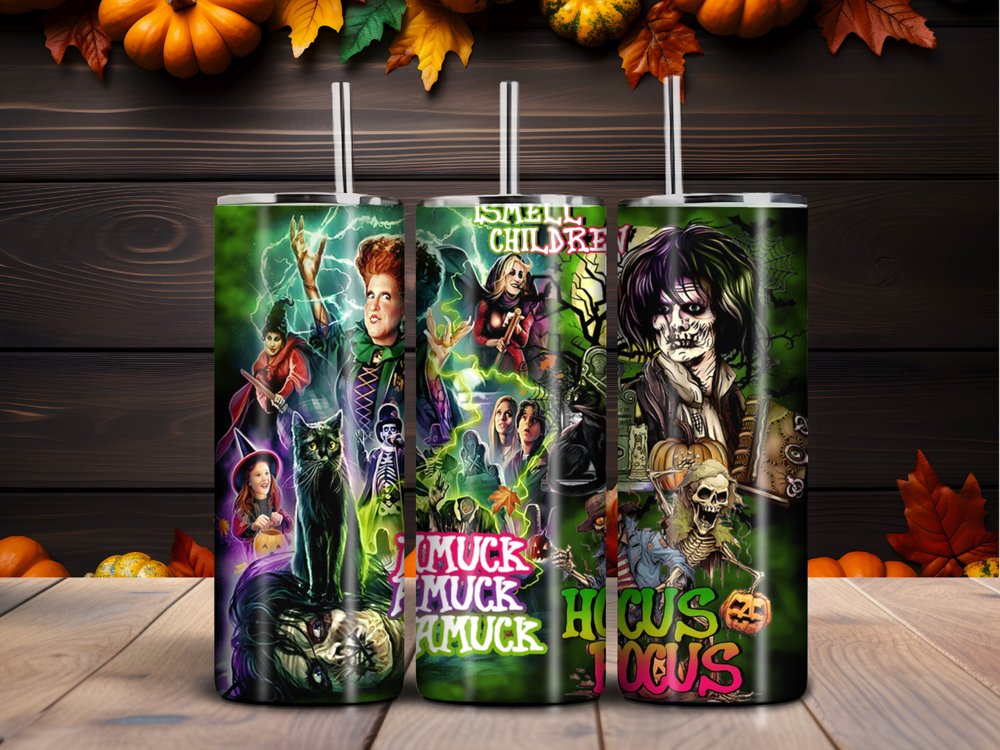 Muck Muck Muck – 20oz Halloween Tumbler Inspired by Hocus Pocus