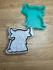 Highland Cow Silicone Car Freshie Molds Silicone Molds for Freshies