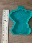 Highland Cow in Overalls Silicone Freshie Mold – Cute Farm Animal Aroma Bead Mol