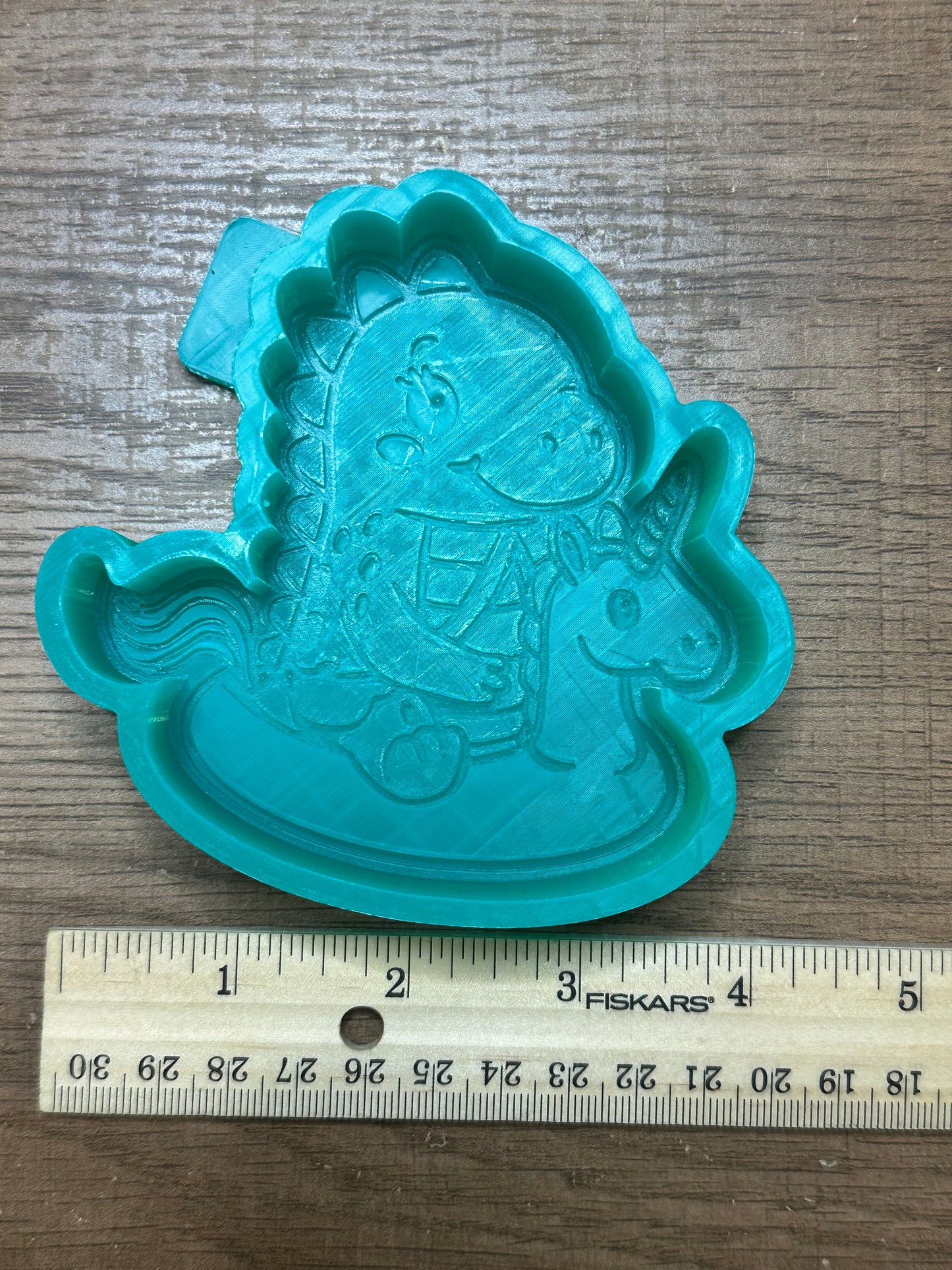 Dinosaur on Unicorn Float Freshie Mold  Cute Summer Car Freshie Mold