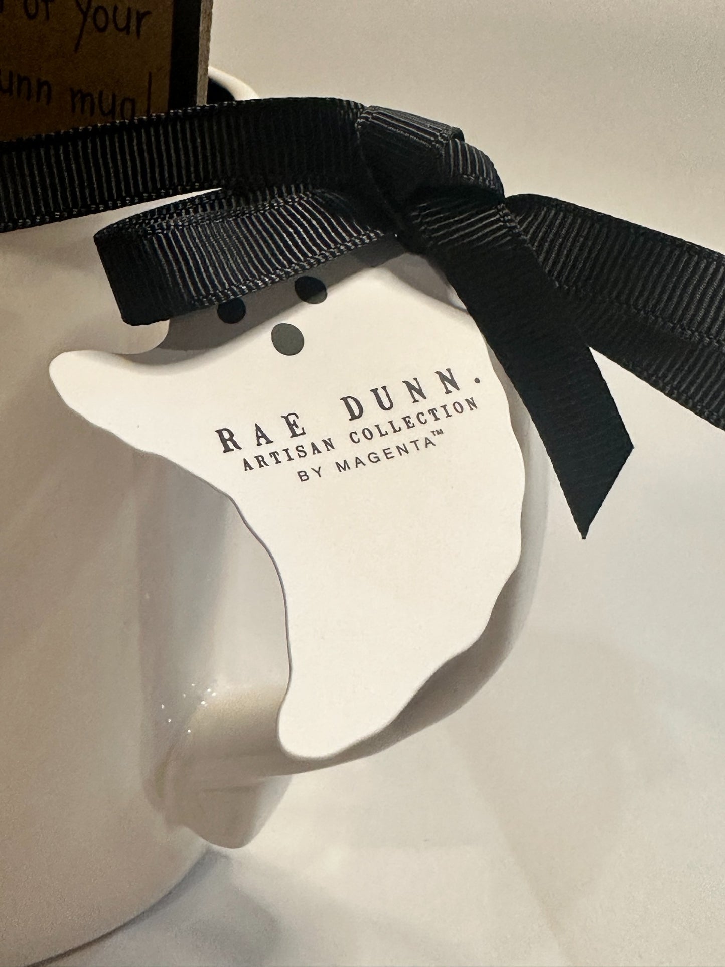 Rae Dunn “If You’ve Got It, Haunt It” 12oz Mug with Ghost Charm – Artisan Collection by Magenta