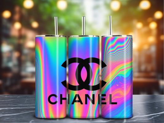 Holographic Chic – 20oz Rainbow Inspired Tumbler