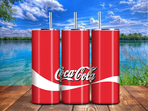 Classic Cola-Inspired Tumbler – 20oz Stainless Steel Soda Can Lookalike (Parody Drinkware)