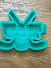 Hockey Mom Freshie Mold | Sports Mom Car Freshner Mold